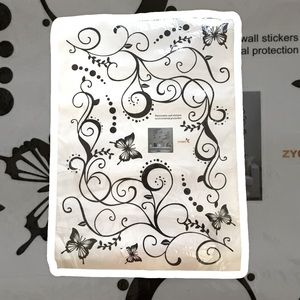 Butterfly tribal do-it-yourself sticker wall art decals